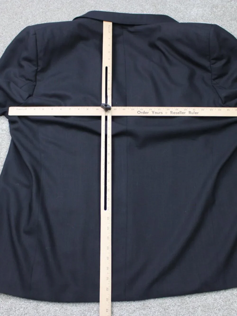 Joseph & Feiss Blazer Mens 56 Long Black 100% Pure Virgin Wool International